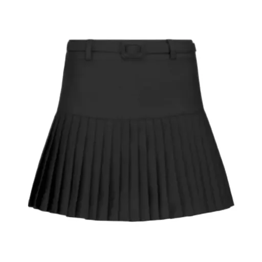 Detailed Pleated Skirt