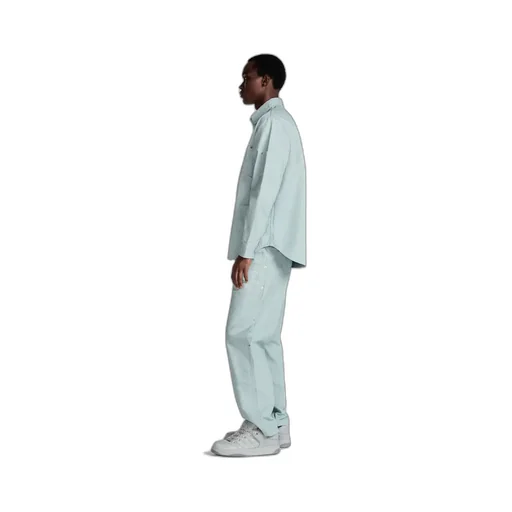 Logo Patch Straight Leg Pants
