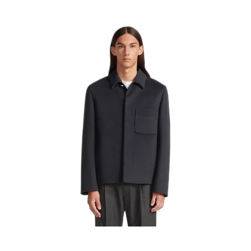 Collared Pocket Detailed Jacket