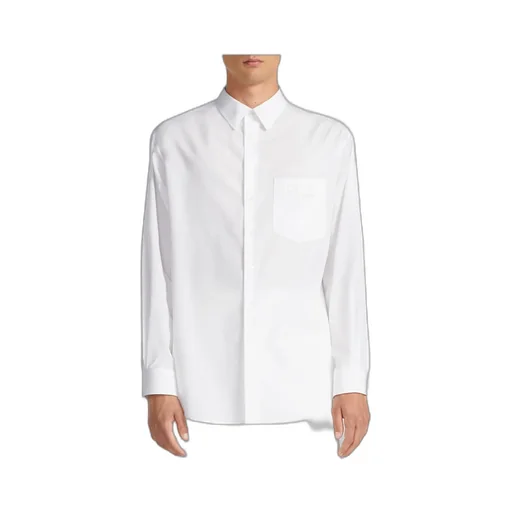 Long-Sleeved Button-Up Shirt