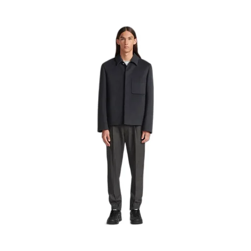 Collared Pocket Detailed Jacket