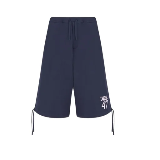 Logo Embroidered Drawstring Shorts
