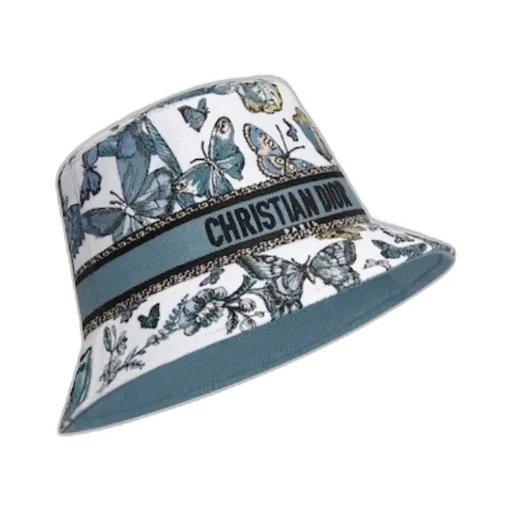 D-Bobby Toile De Jouy Mexico Small Brim Bucket Hat