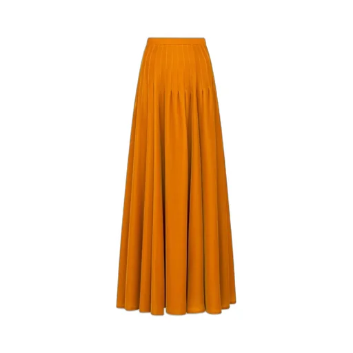 Long Flared Skirt