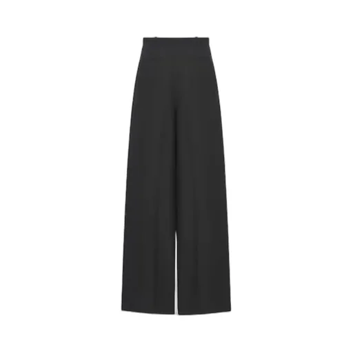 Pleated Flared Pants
