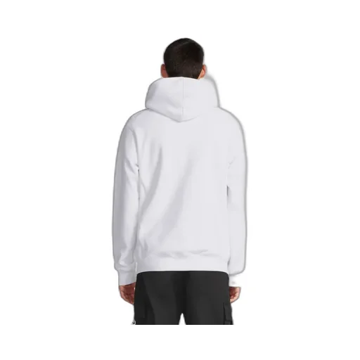 Logo Printed Long-Sleeved Hoodie