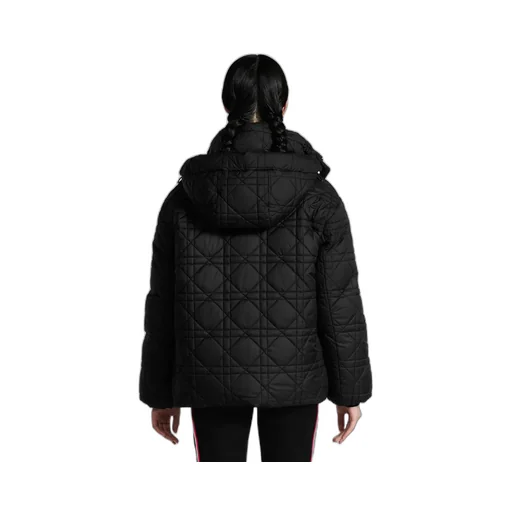 Macrocannage Hooded Down Jacket
