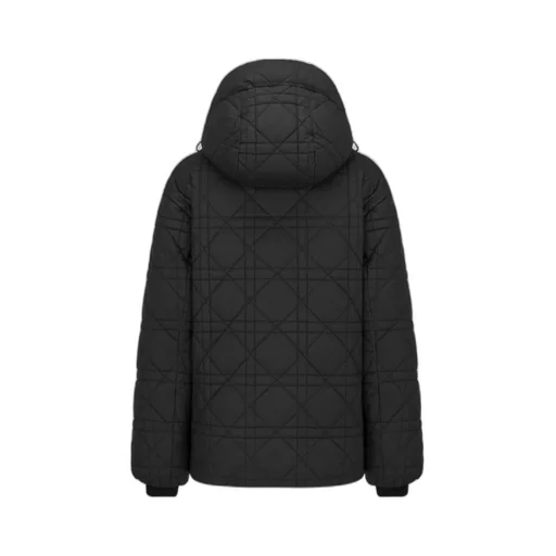 Macrocannage Hooded Down Jacket