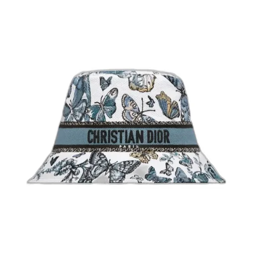 D-Bobby Toile De Jouy Mexico Small Brim Bucket Hat