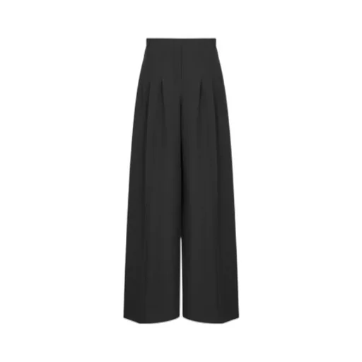 Pleated Flared Pants