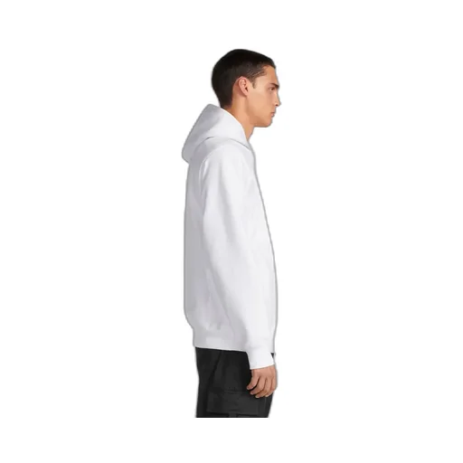 Logo Printed Long-Sleeved Hoodie