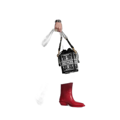 Small D-Bubble Bucket Bag
