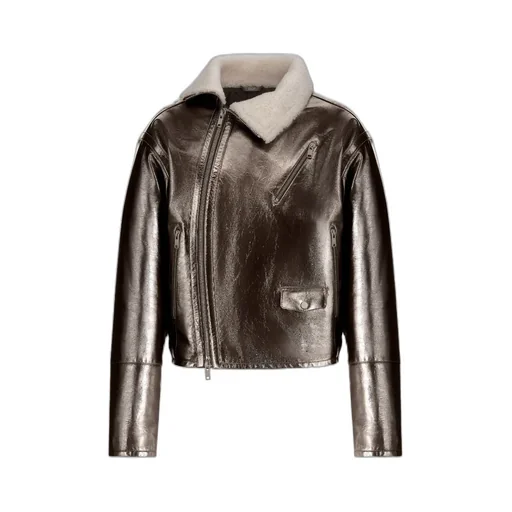 Blouson With Cannage Collar