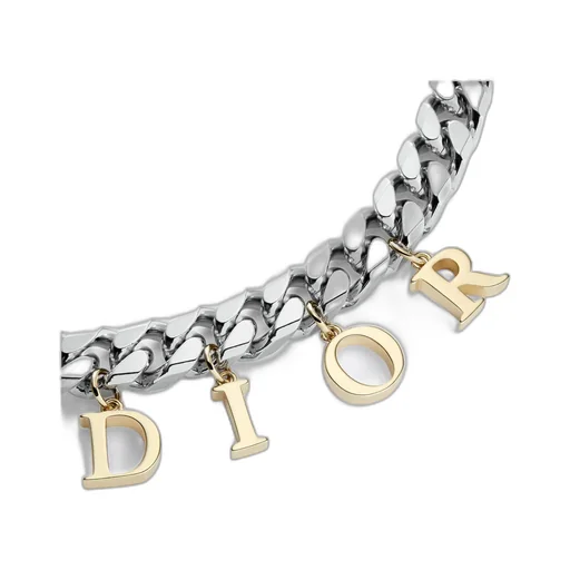Necklace With Letter Pendants