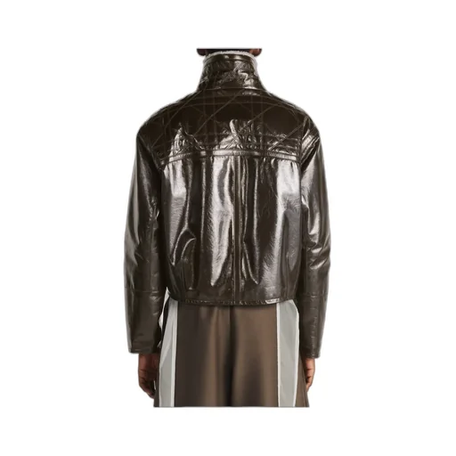 Blouson With Cannage Collar