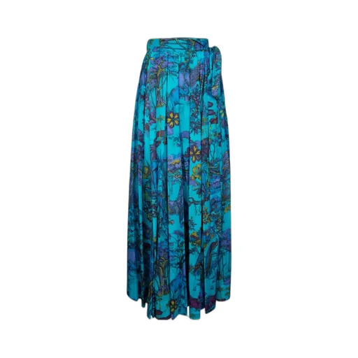 Long Pleated Skirt
