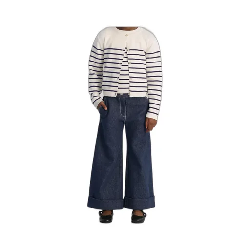 Long-Sleeved Knitted Cardigan