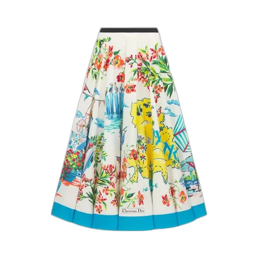 Souvenir Mid-Length Flared Skirt