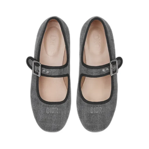 Round-Toed Ballet Flats