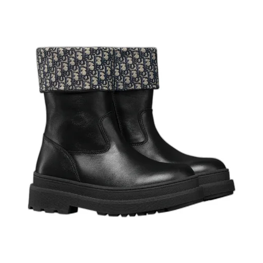 Round-Head Short Boots
