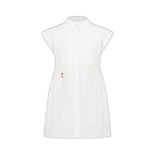 Officer Collar Dress