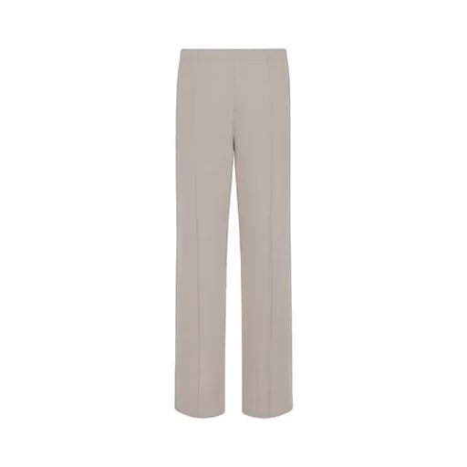 Pleat Detailed Straight Leg Trousers
