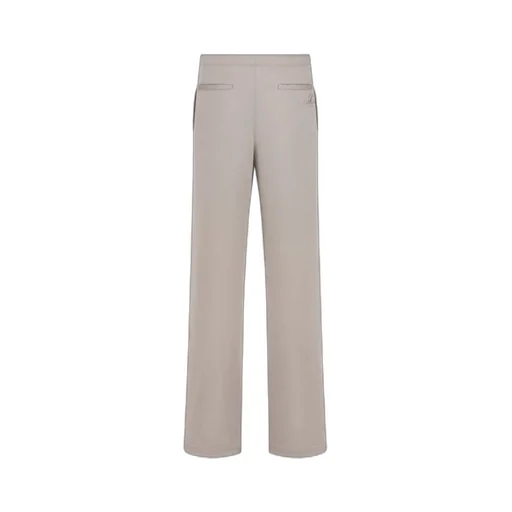 Pleat Detailed Straight Leg Trousers