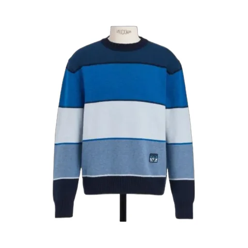 Dior Homme Striped Crewneck Jumper