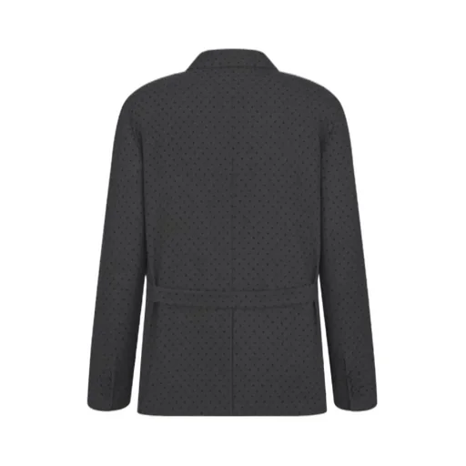 Jacket With Rear Martingale Belt
