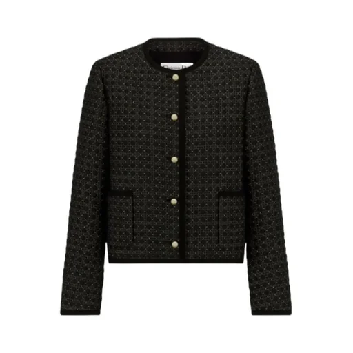 Microcannage Cropped Jacket