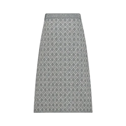 Mid-Length Macrocannage Skirt