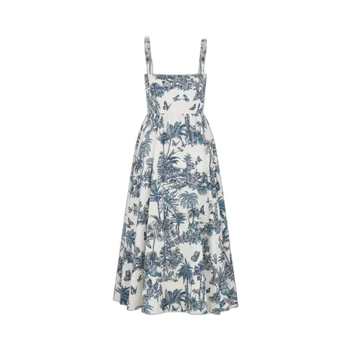 Mid-Length Flared Dress