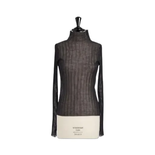 High Neck Long-Sleeved Jumper