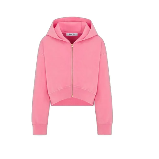 Zipped Hooded Sweatshirt