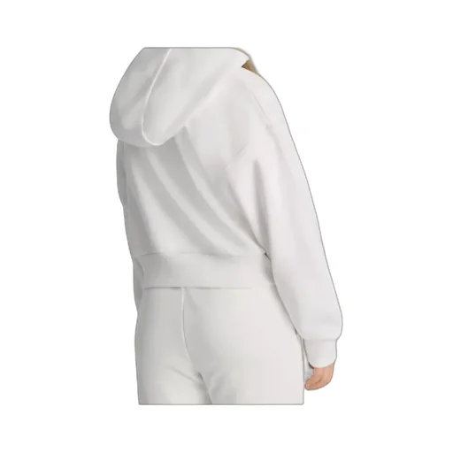 Zipped Hooded Sweatshirt