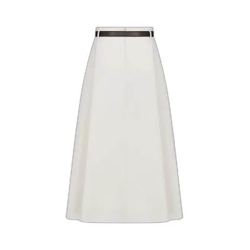 Mid-Length Flared Skirt
