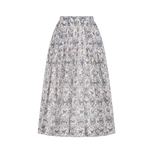 Mid-Length Flared Skirt