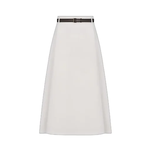 Mid-Length Flared Skirt