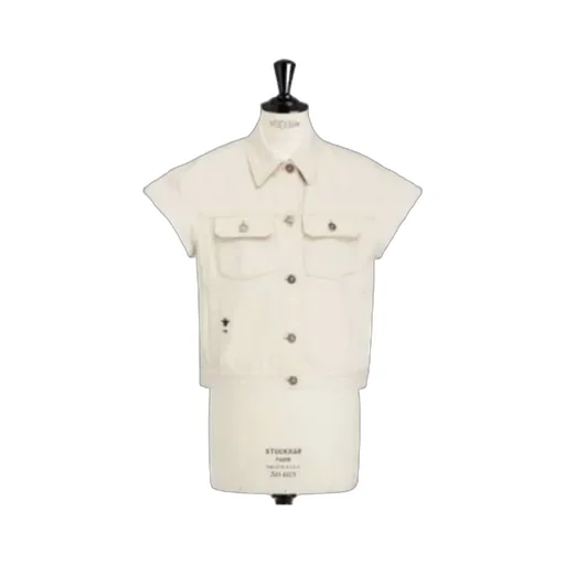 Jacket With Cap Sleeves