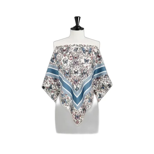 Toile De Jouy Papillon Silk Top