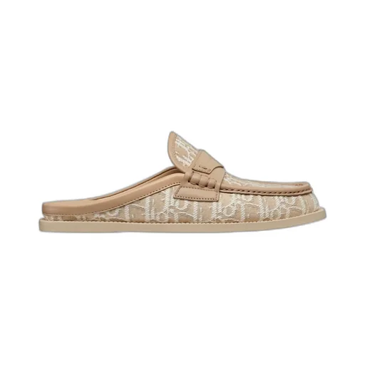 Logo Jacquard Slip-On Sandals