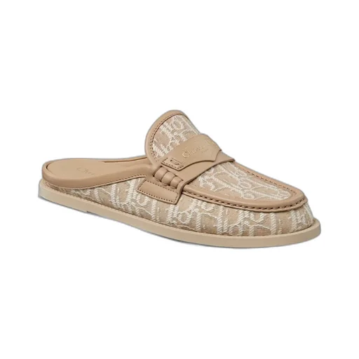 Logo Jacquard Slip-On Sandals