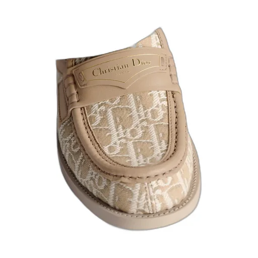 Logo Jacquard Slip-On Sandals