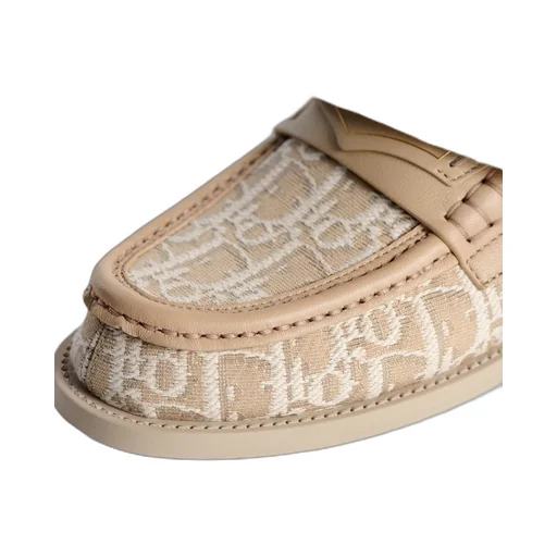 Logo Jacquard Slip-On Sandals