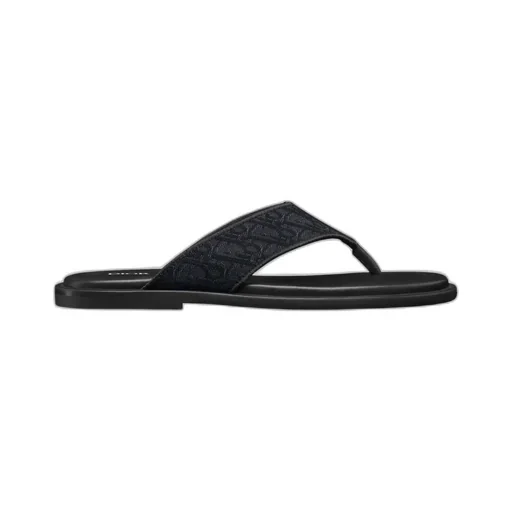 Logo Jacquard Slip-On Sandals