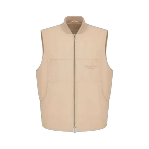 Logo-Embroidered Zipped Gilet