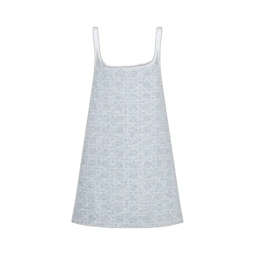 Short Flared Cannage Dress