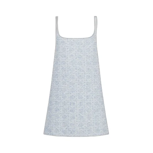 Short Flared Cannage Dress