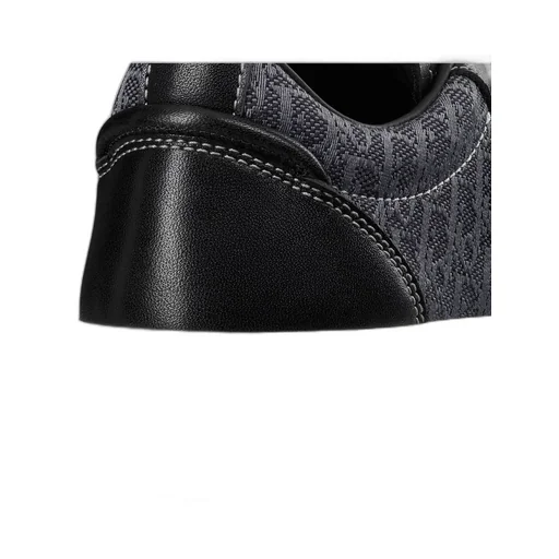Baby Dior Logo Printed Double-Strap Sneakers