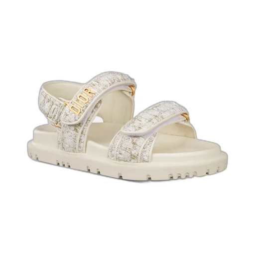 Open-Toed Flat Sandals